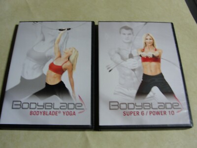 BodyBlade Super 6 Power 10 & YOGA - DVD Workouts - 2016