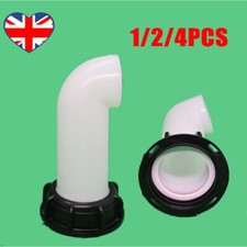 1/2/4PCS IBC Tank Spout Outlet Tap Fitting Water Oil Fuel Pour Diesel Nozzle UK
