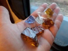 andara crystal - monatomic andara glass - 45 grams - 10C - 7 pieces