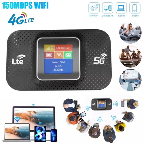 4G/5G WLAN-Router mit SIM-Kartensteckplatz, 150 Mbit/S WLAN Für Für LTE Mobiler - Afbeelding 2 van 44