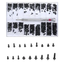 500 Pcs Laptop Notebook Computer Replacement Screw Kit Small Electronics Screws