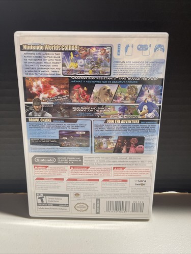 Super Smash Bros. Brawl Nintendo Wii, 2008 Complete with Manual - Picture 4 of 4