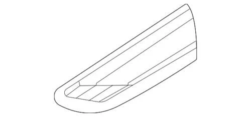 Genuine Land-Rover Louver LR142552