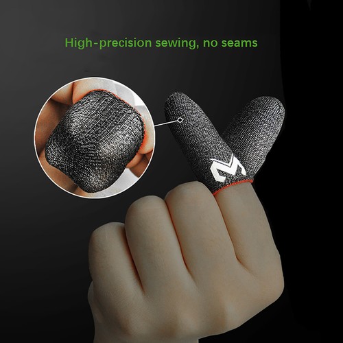 2PCS For PUBG Mobile Game Thumbs Glove Breathable Sweat-proof Finger Sleeve Pair - Picture 6 of 8