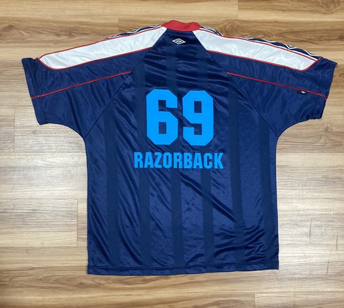 RARE Men’S Umbro Soccer Jersey Razorback #69 - Picture 5 of 6