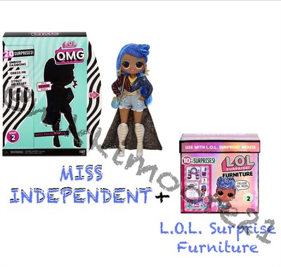 LOL Surprise OMG MISS INDEPENDENT Backstage Furniture Set IN HAND 2