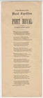B3797: 1861 Hilton Head, Port Royal Civil War Broadside