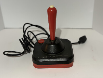 Wico Command Control  Bat  Red Joystick Vintage 1982 Atari Commodore Controller
