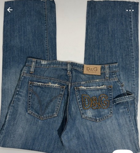 D&G, Dolce & Gabbana D&G Straight Leg Jeans Vintage W32 2000s