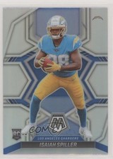 2022 Panini Mosaic Rookies Silver Prizm Isaiah Spiller #310 2l4