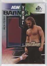 2025 SP Game Used AEW Banner Year Relic 2024 WRESTLEDREAM Jack Perry