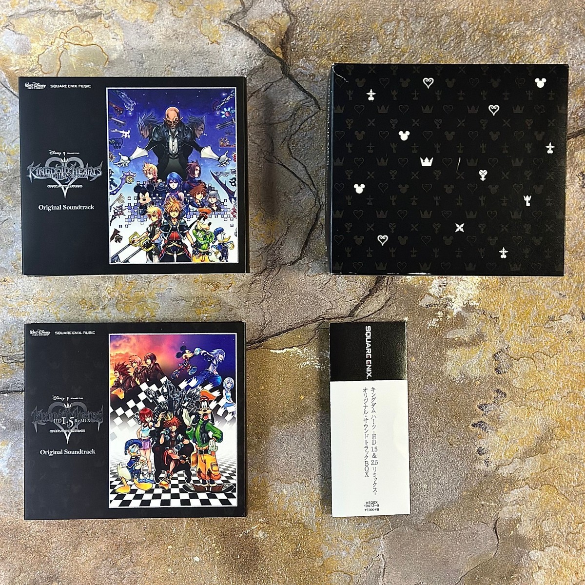 ＫＩＮＧＤＯＭ　ＨＥＡＲＴＳ－ＨＤ　１．５　＆　２．５　ＲｅＭＩＸ－Ｏｒｉｇｉｎａｌ　Ｓｏｕｎｄｔｒａｃｋ　ＢＯＸ KINGDOM HEARTS HD 1.5 & 2.5 ReMIX Original Soundtrack BOX | eBay