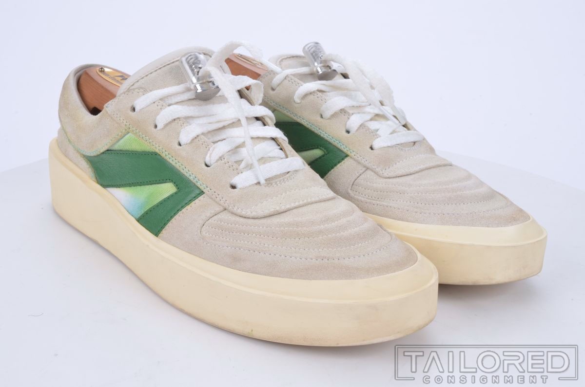 FEAR OF GOD FOG Suede Interstellar Green Essentials Shoes Sneakers EU 41 / US 8