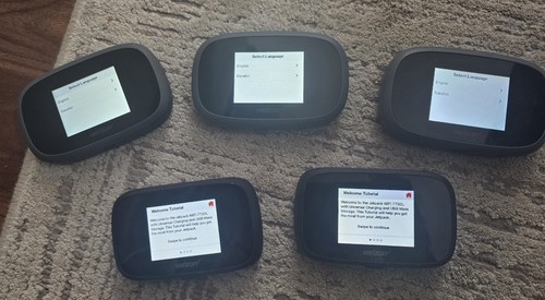 *LOT OF 5* Verizon MiFi Mobile Hotspots Wireless Modems 7730L & 8800L