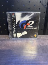 Gran Turismo 2 PlayStation 1 Ps1 Black Label 2 Discs Game Complete W/ Manual