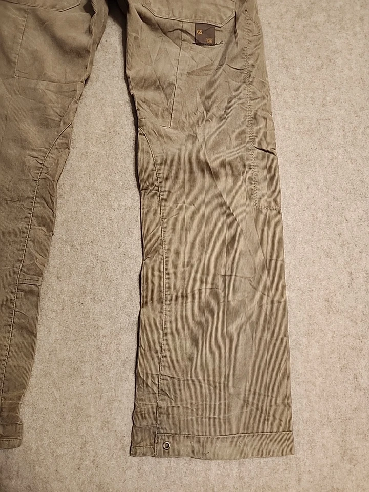 VTG G Star Raw S.C Dexter Baggy loose fit wide leg buckle back corduroy pant - Image 3 of 4