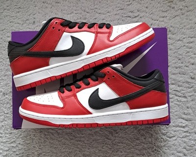 Nike SB Dunk Low Pro Chicago J-Pack Rot BQ6817-600 EU 42,5 / US 9 Neu