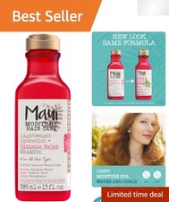 Maui Moisture Lightweight Hydration Shampoo - 13 Fl Oz Formula for Curls 0.87 per gallon
