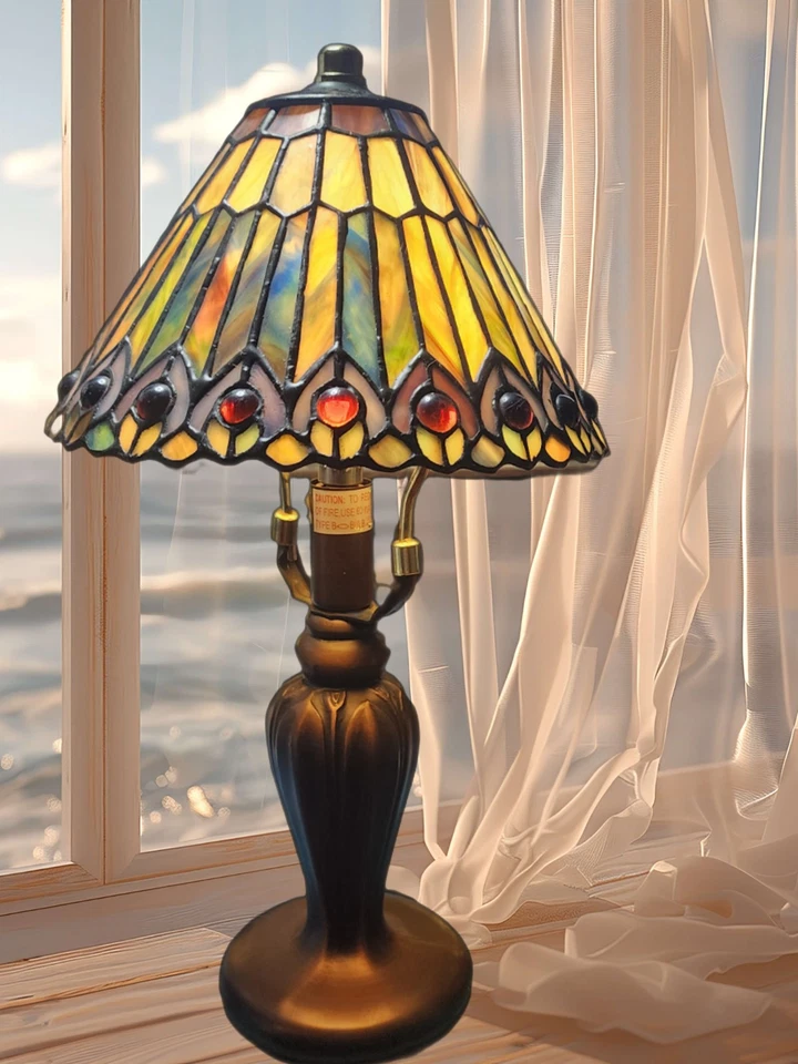 Maydea Tiffany Style Lamp 27560 - Image 3 of 4