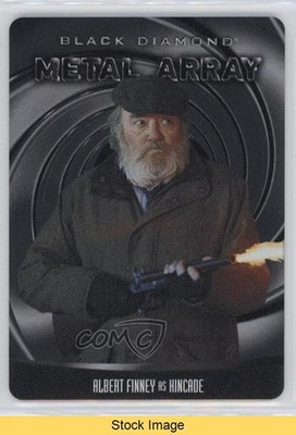 2025 James Bond Black Diamond Metal Array Albert Finney as Kincaid READ 09q5