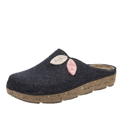 Inblu warme blaue Wollhosen - Größe 37 [24 cm] Damenschuhe Pantoffeln