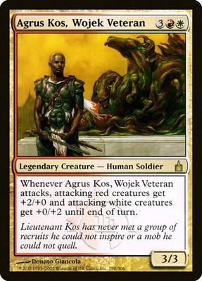 Agrus Kos, Wojek Veteran 190 Ravnica: City of Guilds NM