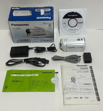 Panasonic HC-V300M Full HD Camcorder 32GB 50x Intelligent Zoom White W/Box