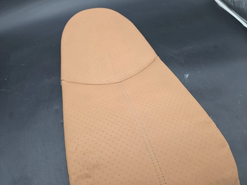 2007 PORSCHE 911 997 BOXSTER CAYMAN PASSENGER DRIVER SEAT TAN INSERT LP256 Foto 3 de 4