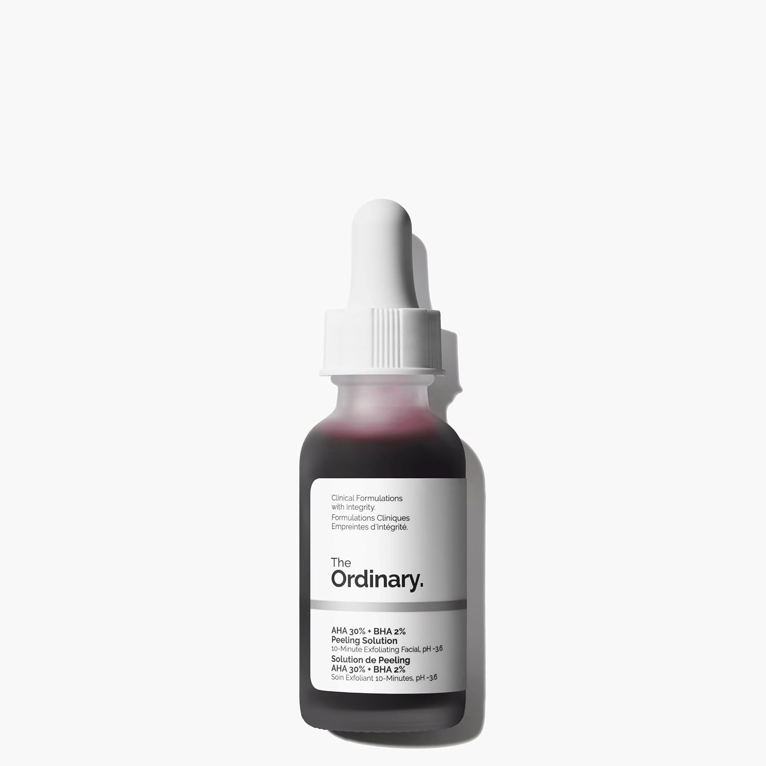 The Ordinary AHA 30% + BHA 2% (30 ml) Solución exfoliante para pieles más radiantes