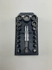 Boxer Tools PS18 18 Pc Nutsetter & Bits Set