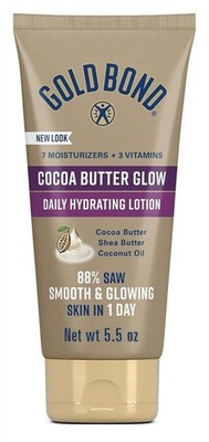 Gold Bond Cocoa Butter Glow Daily Hydrating Lotion 5.5 Ounce