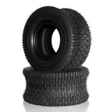 Set of Two 18x8.50-8 18x8.5-8 4PR Lawn Mower Golf Cart Turf Tires Tubeless