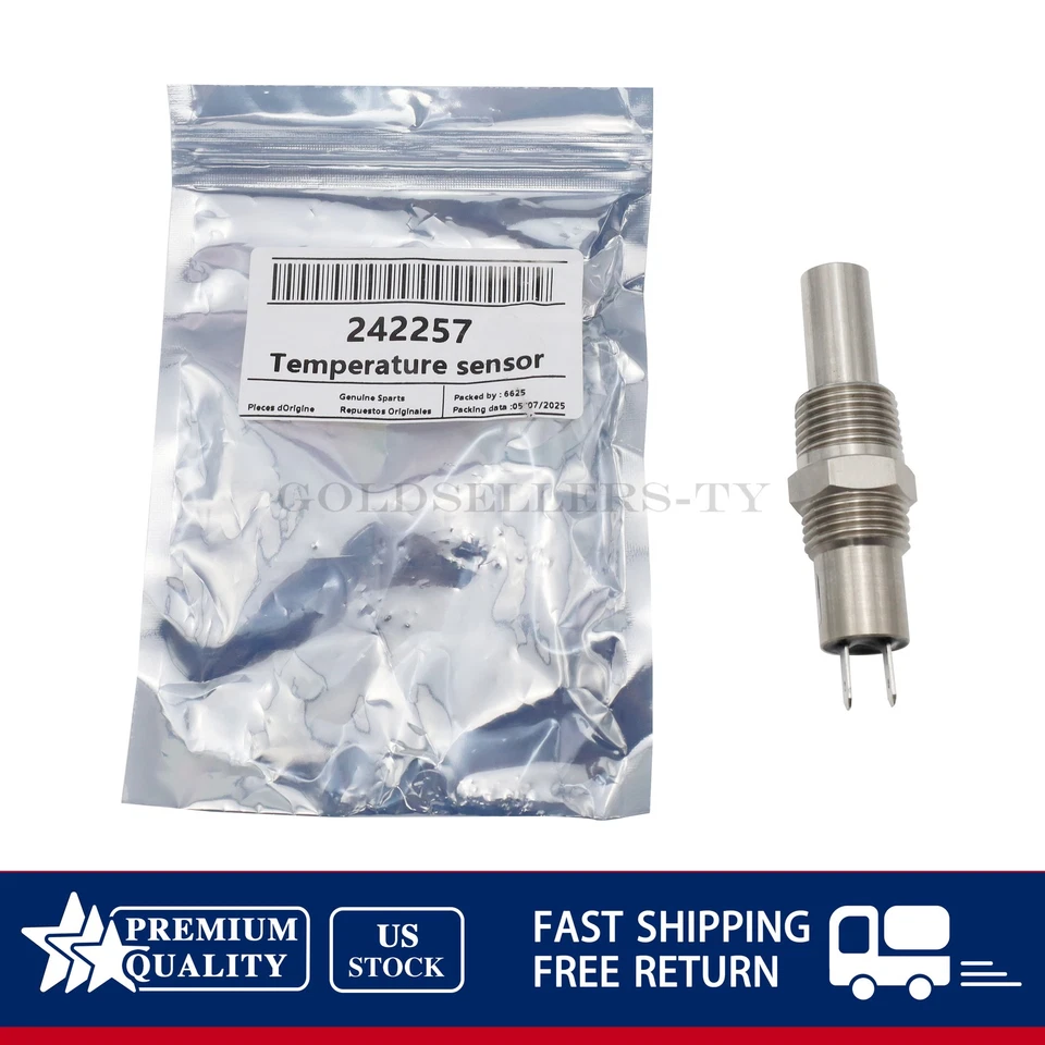 NEW For Sullair Air Compressor 242257 Temperature Switch US - Image 2 of 4