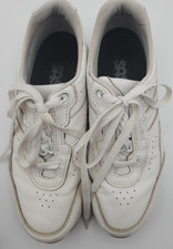 SAS Tripad Comfort White Leather Walking Sneakers Womens 8.5 M USA Made
