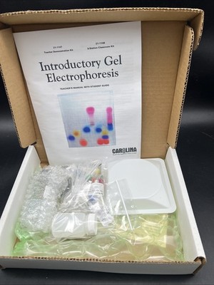 Carolina Introductory Gel Electrophoresis Kit Demonstration 211147 Open Box