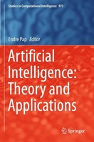 Artificial Intelligence: Theory And Applications Endre Pap