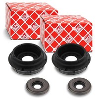 2X Febi Bilstein Federbeinlager Domlager Passend FüR Renault C06 Clio B/C57 5