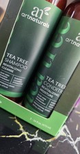 Tea Tree Shampoo and Conditioner Set - 100% Pure Oil for Soothing Scalp Relief