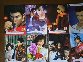 Sega Dreamcast Trading Cards Shenmue 21 Card Lot With Foils Limited Run Games
