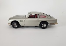 Vintage Corgi 007 Aston Martin DB5 James Bond Silver Diecast Car No Box Works