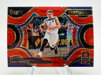 2025-26 Select Euroleague LUKA DONCIC Snapshots Red Mojo Prizm /20 #25