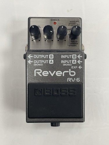 Boss RV-6 Reverb Electric Guitar Effects Pedal