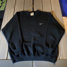 Vintage 90s WHITE TAG Nike Crewneck Sweatshirt Made in USA Size Large