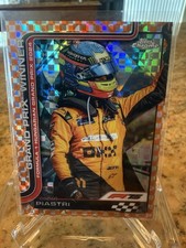 2025 Topps Chrome F1 Oscar Piastri McLaren Hungarian Grand Prix Winners 5/25