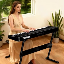 Piano Keyboard for Beginners: 61 Key Keyboard Piano Electronic Digital Piano ...