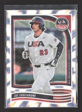 2024 Panini USA Baseball Stars & Stripes Jac Caglianone #100 Prizm 01/30