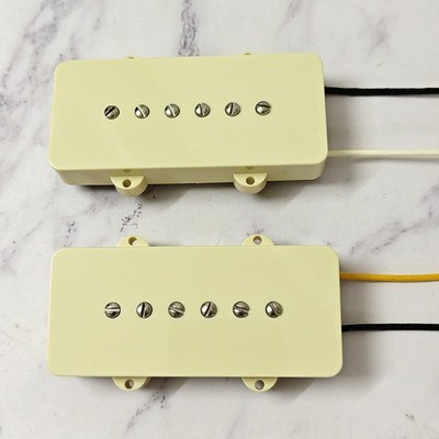 for Fender Jazzmaster Electric Guitar Pickups P90 Single Coil Alnico V Set of 2
