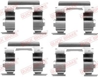 Quick Brake ZubehöRsatz Scheibenbremsbelag FüR Nissan Maxima/Maxima QX IV A32