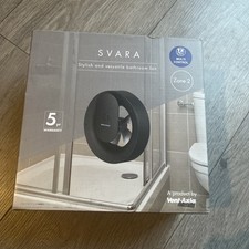 VENT-AXIA Svara App Controlled Low Carbon Extractor Fan | Black