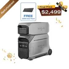 EcoFlow DELTA Pro 3 8000Wh Portable Power Station with Extra Battery Refurbished